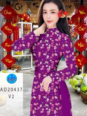 Vải Áo Dài Hoa Nhí AD 20437 29